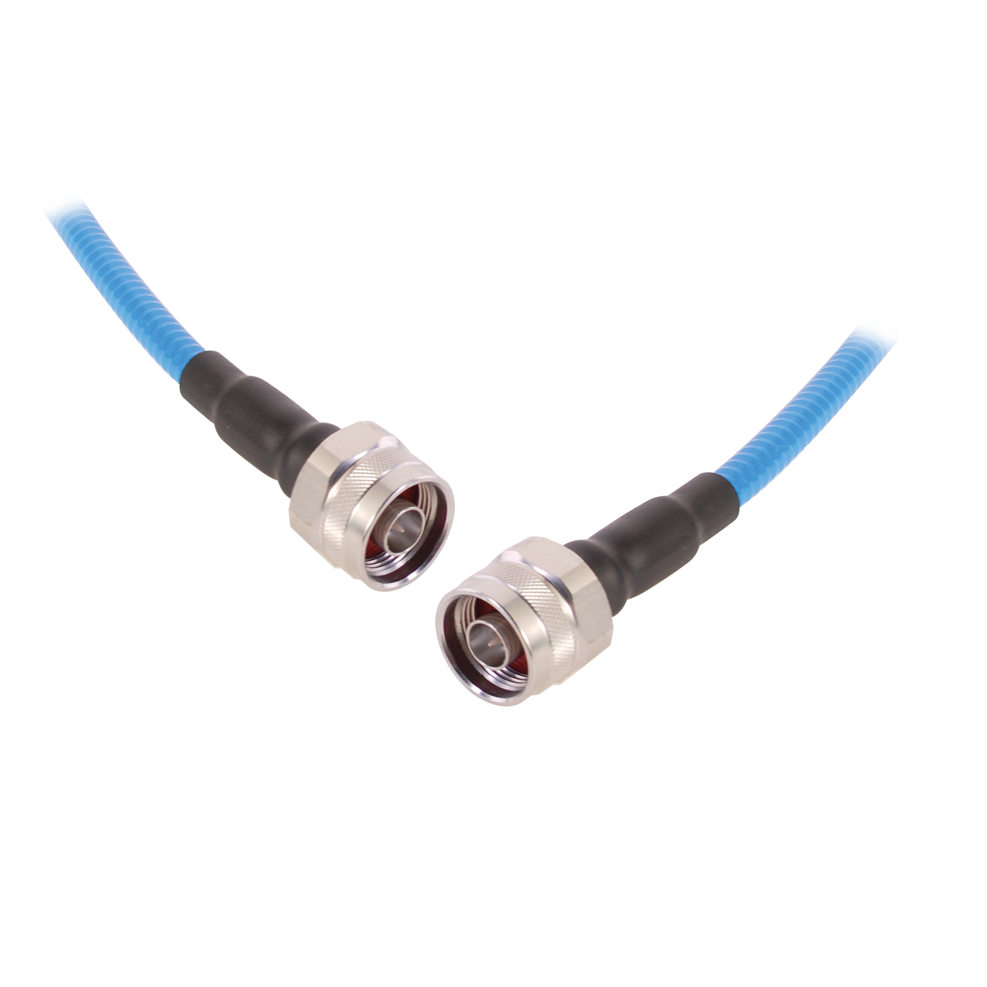 Cable Flex SSP-250-LLPL (1/4 Diam.) de 1 Metro (3.28 Pies), Bajo PIM (?-155 dBc), Conectores N Macho a N Macho, 0-6 GHz.