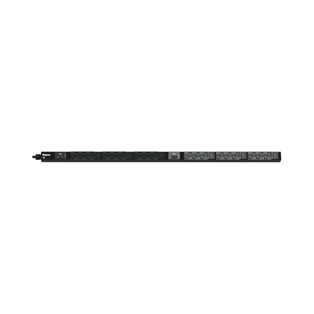 PDU Básico para Distribución de Energía, Enchufe de Entrada NEMA L6-30P, Con 36 Contactos C13 y 6 C19, de Instalación Vertical, 30 Amp, 208 Vca