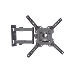Montaje de Pared Articulado para Monitor de 32-55" / Soporta hasta 27.2 Kg / Vesa 400 x 400 / 100 x 100 / Acero / Separación a Pared de 5 cm a 40 cm