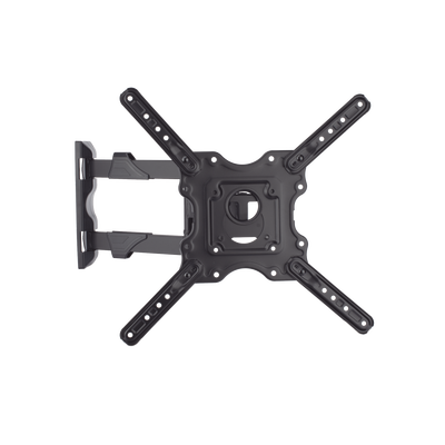 Montaje de Pared Articulado para Monitor de 32-55" / Soporta hasta 27.2 Kg / Vesa 400 x 400 / 100 x 100 / Acero / Separación a Pared de 5 cm a 40 cm