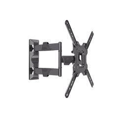 Montaje de Pared Articulado para Monitor de 32-55" / Soporta hasta 27.2 Kg / Vesa 400 x 400 / 100 x 100 / Acero / Separación a Pared de 5 cm a 40 cm