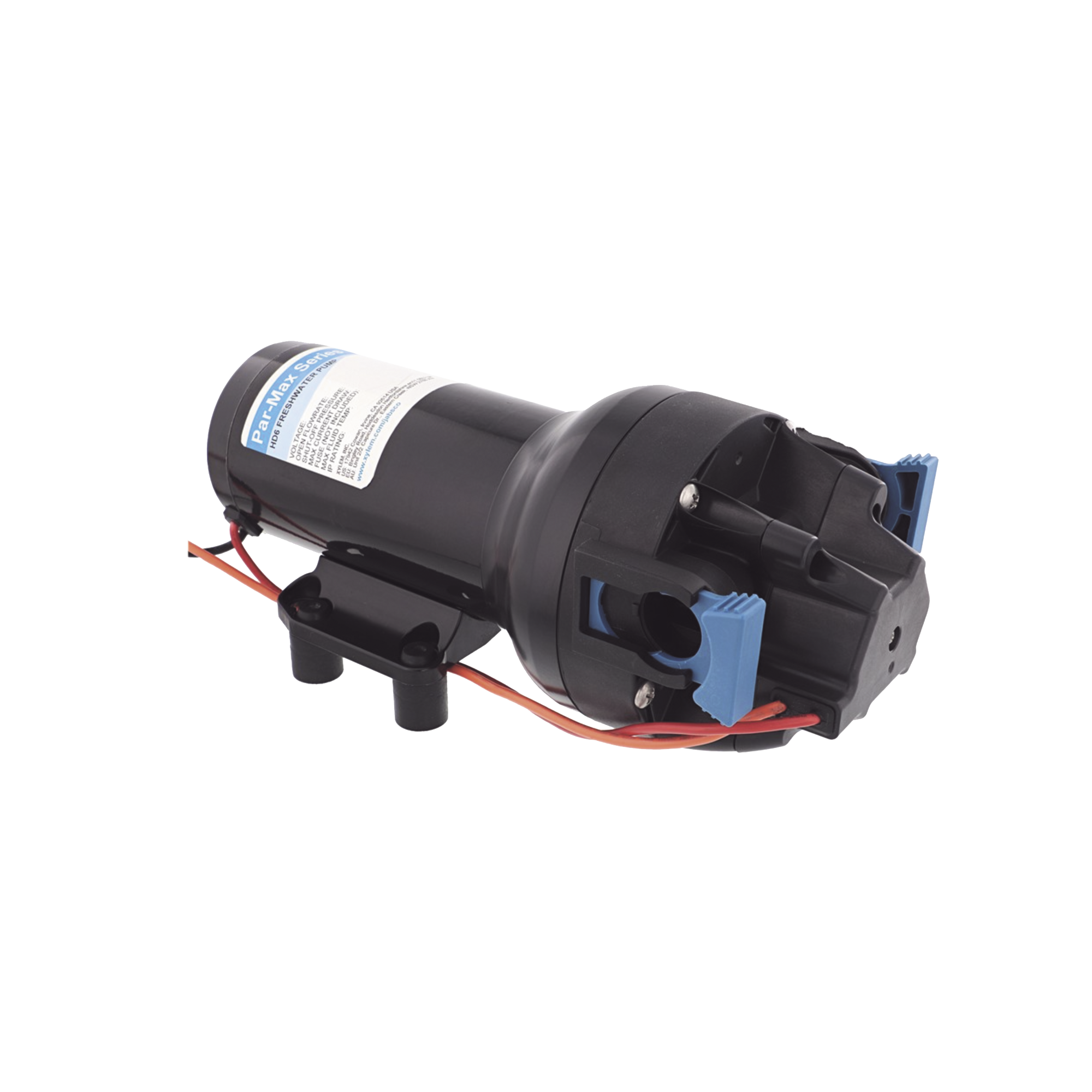 Bomba de diafragma controlada por presión para trabajo pesado ParMax 6 de 12 Vcd 60PSI