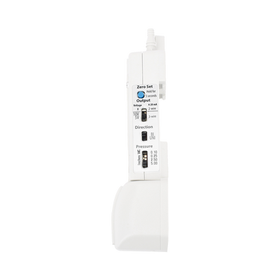 Sensor de Presión 5.0" Adj Univer Display/Sonda Bymounting Orientation, 24 Vac. Incluye interruptores auxiliares internos y cables de cableado aislados de teflón. CE UL cUL