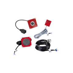 KIT de Accesorios para el modelo PA2F, incluye cámara, micrófono, parlante y botón, múltiples aplicaciones