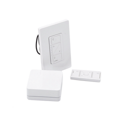 (Caseta Wireless) Kit Hub controlador, atenuador (dimmer), control y tapa.