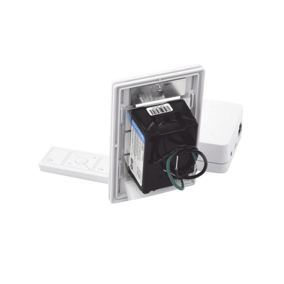 (Caseta Wireless) Kit Hub controlador, atenuador (dimmer), control y tapa.