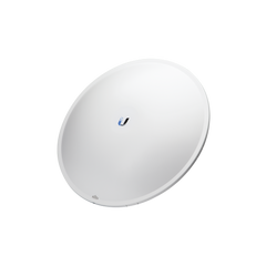 PowerBeam airMAX AC hasta 450 Mbps, frecuencia 5 GHz (5150 - 5875 MHz) con antena tipo plato de 27 dBi, radomo incluido