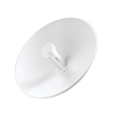 PowerBeam airMAX M2, hasta 150 Mbps, frecuencia 2 GHz (2405 - 2475 MHz) con antena tipo plato de 18 dBi