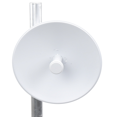 PowerBeam airMAX M5, larga distancia, frecuencia 5 GHz (5170-5875 MHz) con antena tipo plato de 25 dBi