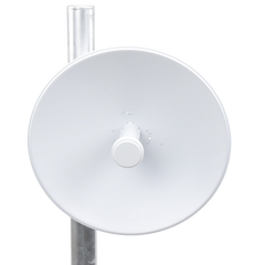 PowerBeam airMAX M5, larga distancia, frecuencia 5 GHz (5170-5875 MHz) con antena tipo plato de 25 dBi