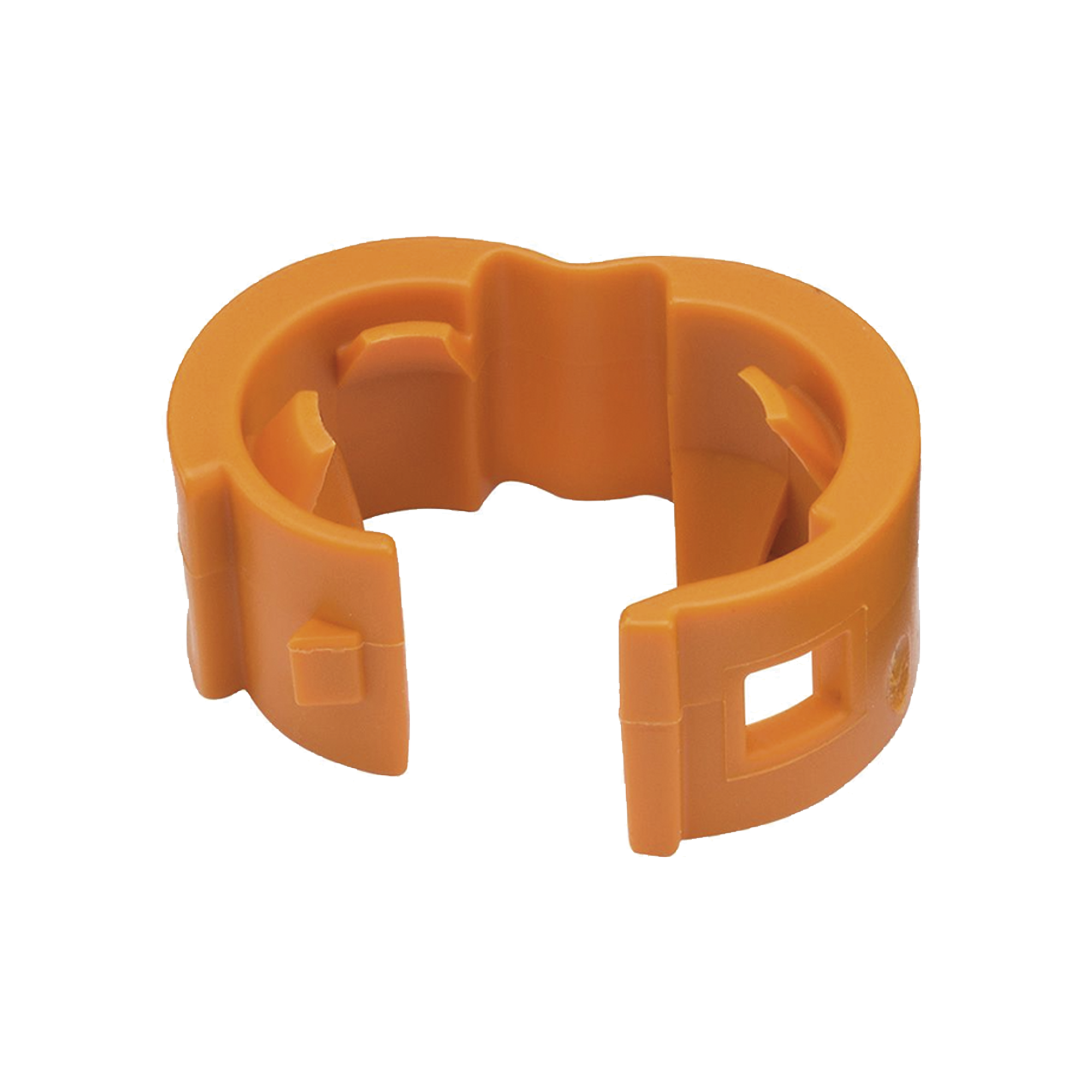 Kit de 25 Clips de Identificación Para Patch Cords, Compatible con Diámetros de 4.7 a 7.8 mm (0.19 a 0.31 Pulgadas), Color Naranja