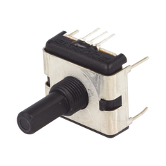 Potenciómetro Cuadrado de 22 mm, 100k Ohm, 3/4 Watt, 1 Vuelta, para Montaje en Panel del Monitor de Servicio R2600-D.