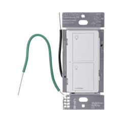 (Caseta Wireless) Interruptor Inteligente On/Off, No requiere cable neutro. 5A /120-277V