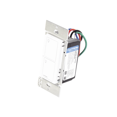 (Caseta Wireless) Interruptor Inteligente On/Off, No requiere cable neutro. 5A /120-277V