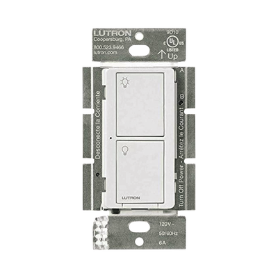 (Caseta Wireless) Interruptor Inteligente On/Off, requiere cable neutro. 6A, /120V