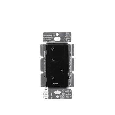 (Caseta Wireless) Atenuador de pared. Aumenta/Disminuye Intensidad de Iluminación. No requiere cable neutro. 150W LED / 600W INC/HAL