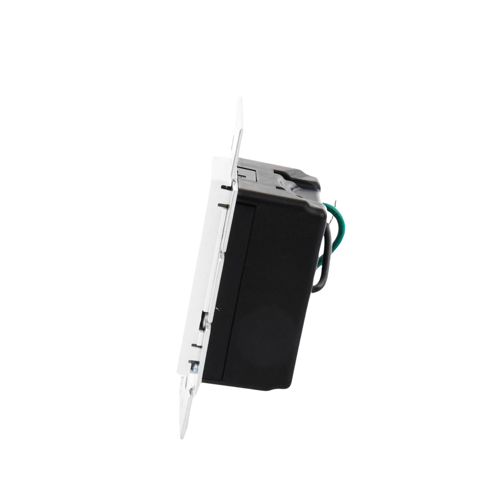 (Caseta Wireless) Atenuador de pared. Aumenta/Disminuye Intensidad de Iluminación.  No requiere cable neutro. 150W LED / 600W INC/HAL