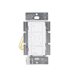 (Caseta Wireless) Control de velocidad inalámbrico para ventilador de techo, un solo polo.