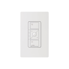 (Caseta Wireless) Control de velocidad inalámbrico para ventilador de techo, un solo polo.
