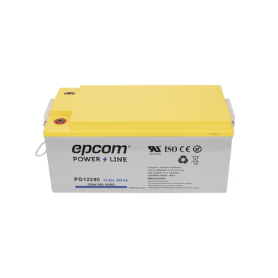 Batería de GEL PURO OPzV / 12 V @ 200 Ah / Ciclo profundo / Uso en Aplicaciones Fotovoltaicas y de Respald