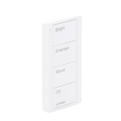 Control inalambrico PICO, 4 botones para con escenas ya predefinidas y grabado.