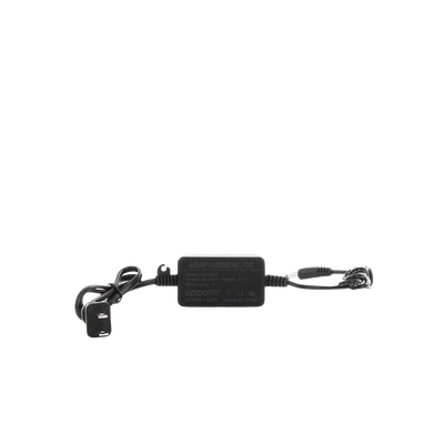 Adaptador de Pared de 12Vcc @ 1 A con cable y clavija Nema 1-15 / 0.5 metros a la toma de alimentación / 0.5 metros a la conexión del dispositivo