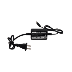 Adaptador de Pared de 12Vcc @ 1 A con cable y clavija Nema 1-15 / 0.5 metros a la toma de alimentación / 0.5 metros a la conexión del dispositivo