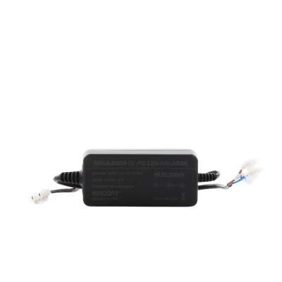 Convertidor de Voltaje con Aislador de 15-30 Vcc a 12 Vcc / 3 Amp Max.