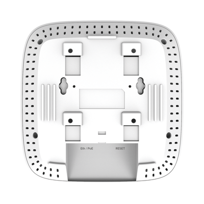 Punto de Acceso Wi-Fi para interior / Omnidireccional cnPilot e410 / Doble banda (2.4 y 5 Ghz) / MU-MIMO 2x2 / Antena Beamforming / Hasta 256 Clientes / Hasta 1.2 Gbps / Gestión centralizada desde nube cnMaestro