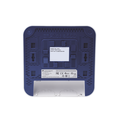 Access Point WiFi cnPilot e600 Indoor para alta cobertura y densidad de usuarios, Doble Banda, Wave 2, MU-MIMO 4X4, antena Beamforming Omnidireccional, hasta 512 clientes