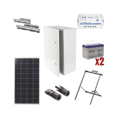 Kit de energía solar de 12 Vcc para alimentar radar de velocidad X-RADAR1