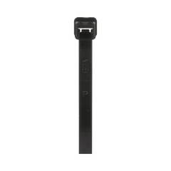 Cincho de Nylon 6.6 de Bloqueo, 188 mm largo x 4.8mm ancho, Color Negro, Exterior Resistente a Rayos UV, Paquete de 1000pz