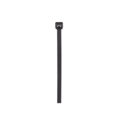 Cincho de Nylon 6.6, Color Negro, 292mm largo x 4.8mm ancho, Sección Transversal Estándar, Paquete de 1000 Piezas