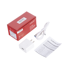 Cargador Micro-USB Profesional de 1 Puerto / 5 VCC / 1 Amper Para Smartphones y Tablets / Voltaje de Entrada de 100-240 VCA