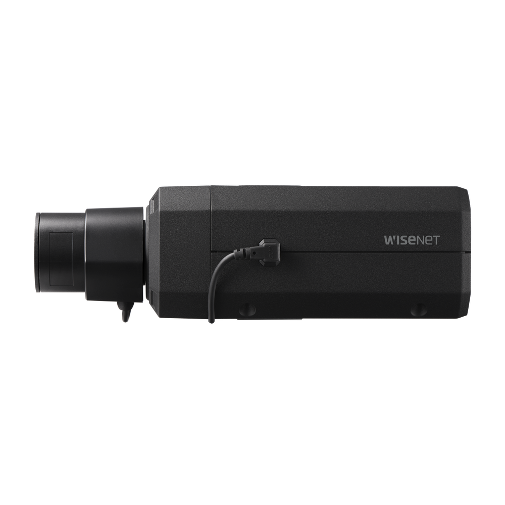 Camara Profesional 4K con IA  / P-Iris / WDR 120dB / H.265 / Ranura SD / WiseStream II