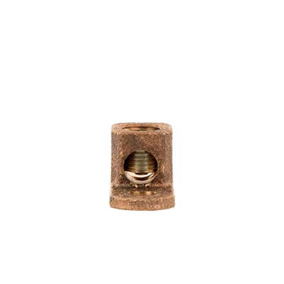 Terminal Tipo Lengüeta Recta de Cobre, Cal. 8 a 1/0 AWG,  Orificio para perno de 5/16" (7.9mm)