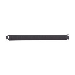 Tapa Ciega para Rack de 19in, Tipo Cepillo de Nylon, para Paso de Cables y Mejor Manejo Térmico, Color Negro, 1UR