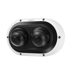Camara Multi sensor IP 6MP x 2 CH con Inteligencia Artificial / Lente Mot.  3.54 a 6.69mm / WDR 120dB / H.265 / RanuraSD / Protección IP67 IK10 NEMA4X / IR 25m