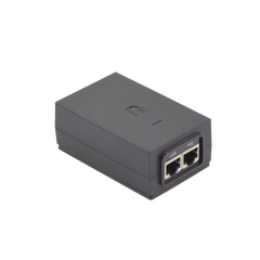 Adaptador PoE Ubiquiti de 24 VDC, 1.0 A Puerto Fast Ethernet