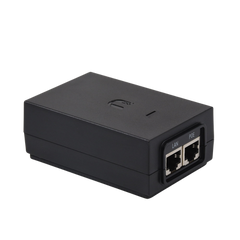 Adaptador PoE Ubiquiti de 24 VDC, 1.25 A con puerto Gigabit