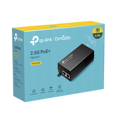 Inyector PoE+ (30W) / Gigabit 802.3 af/at / 2 puertos 10/100/1000 Mbps / Plug and Play / Fuente alimientación Integrada