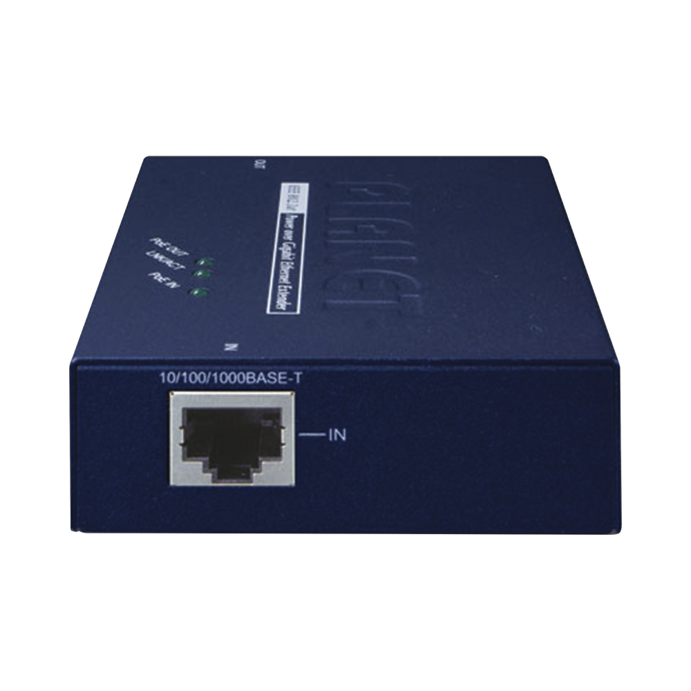 Extensor PoE+ / Hasta 100 m / Entrada PoE+ Gigabit 802.3 at y Salida PoE+ Gigabit 802.3 af / at / Interior