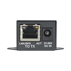 Receptor PoE/PoE+ Para Uso con Transmisor POEXTX1, Hasta 610 Metros (2000 ft) con Cable Cat5e o Cat6, 10/100Mbps