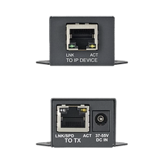 Receptor PoE/PoE+ Para Uso con Transmisor POEXTX1, Hasta 610 Metros (2000 ft) con Cable Cat5e o Cat6, 10/100Mbps
