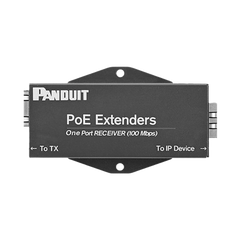 Receptor PoE/PoE+ Para Uso con Transmisor POEXTX1, Hasta 610 Metros (2000 ft) con Cable Cat5e o Cat6, 10/100Mbps
