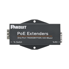 Transmisor PoE/PoE+ Para Uso con Receptor POEXRX1, Hasta 610 Metros (2000 ft) con Cable Cat5e o Cat6, 10/100Mbps