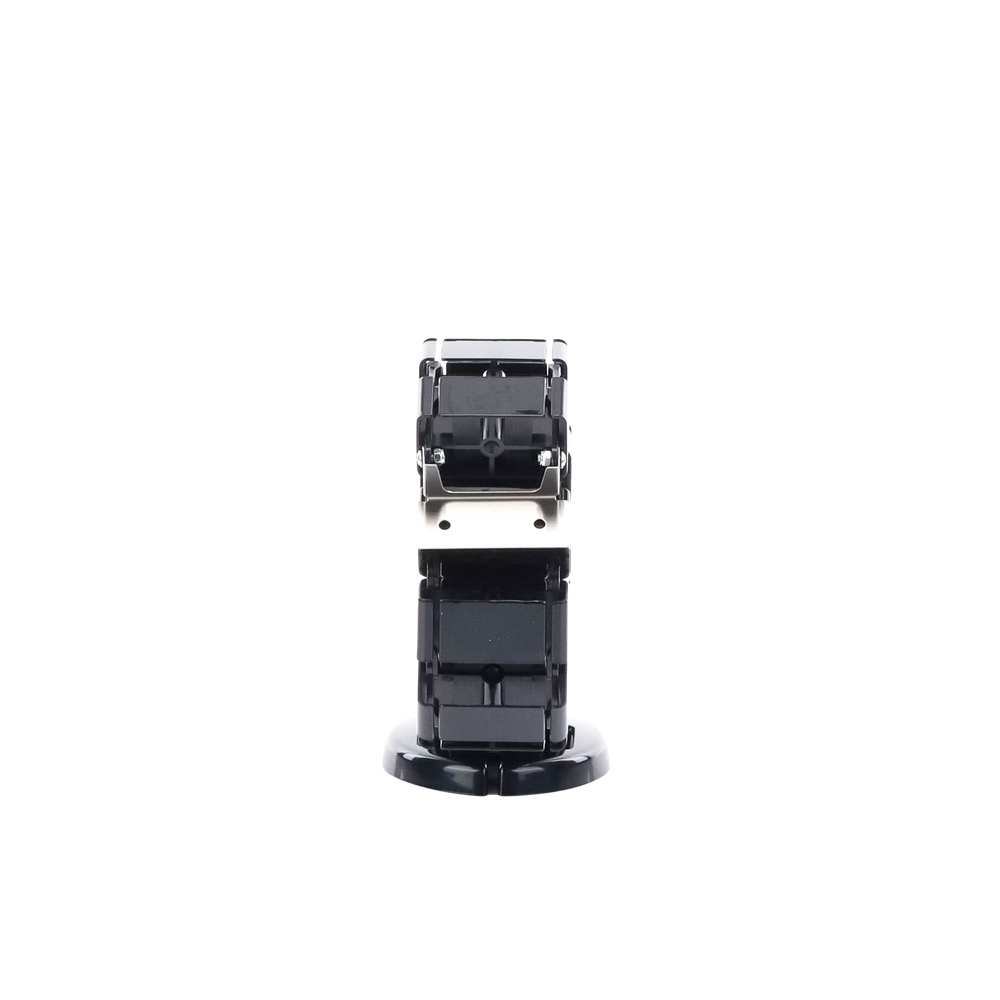 Portacable de Tipo Cadena para Escritorio / Organizador de Cables Vertical Articulado / 1200 mm (47.24 Pulgadas) de Longitud / Evita que los Cables se Enreden o Tensen al Momento de Elevar la Altura