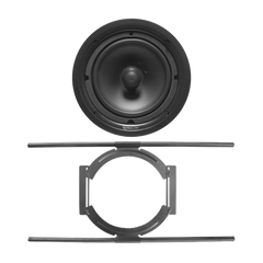 KIT de Bocina de Techo TruAudio de 8in PP8 con Soporte de Acero Rígido para Techos Suspendidos