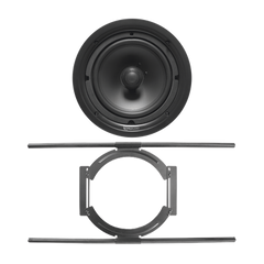 KIT de Bocina de Techo TruAudio de 8in PP8 con Soporte de Acero Rígido para Techos Suspendidos