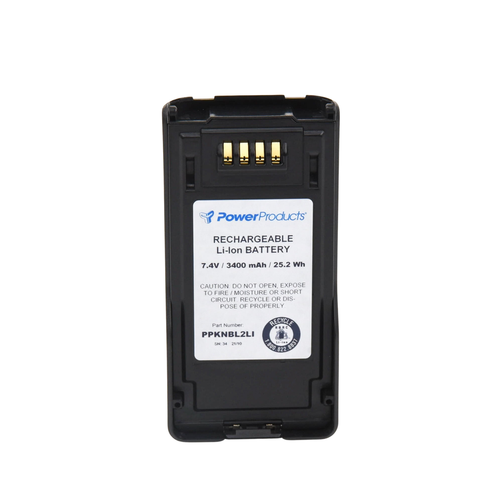 Batería Li-Ion 3400 mahA para radios Kenwood series NX-5200/ 5300/ 5400 (IP67)